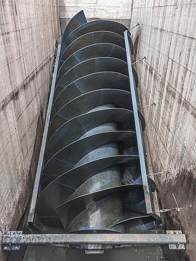Turbine und Wasserwerk der Überbauung "am Aawasser" mit ecocoach AG